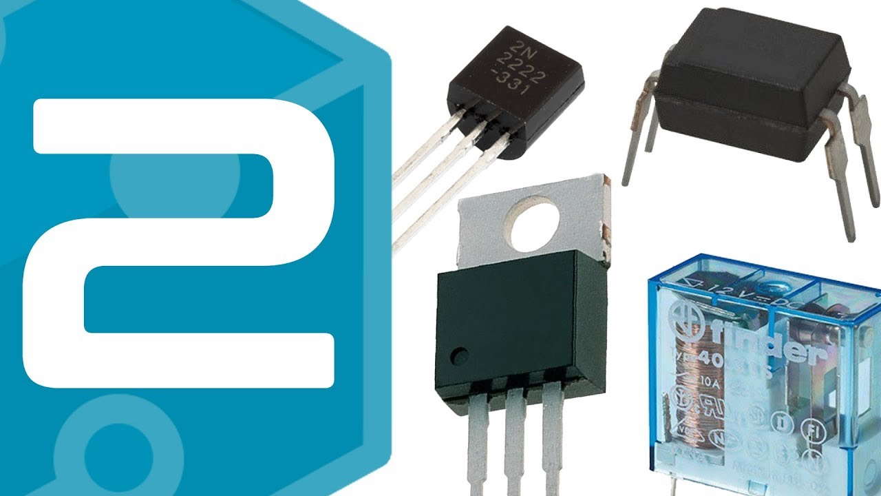 Oktatós #2  - Tranzisztor, Mosfet, Relé, Galvanikus leválasztás