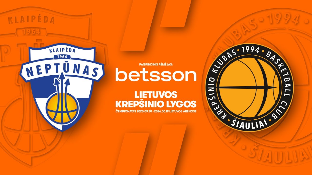 LKL, kurią remia Betsson, rungtynių apžvalga: &bdquo;Neptūnas&ldquo; - &bdquo;&Scaron;iauliai&ldquo; [2025-12-28]