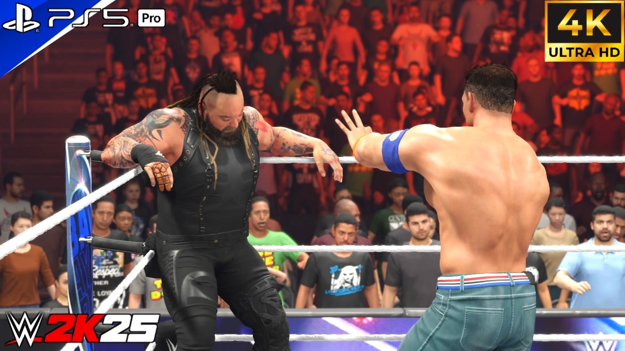 WWE 2K25 - John Cena Vs Bray Wyatt | Last Man Standing Match: WWE Payback [PS5 PRO 4K60FPS]
