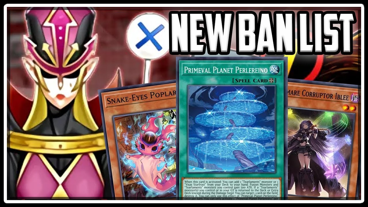 NEW Master Duel BANLIST! Yubel, Snake-Eye HIT! TEARLAMENT???