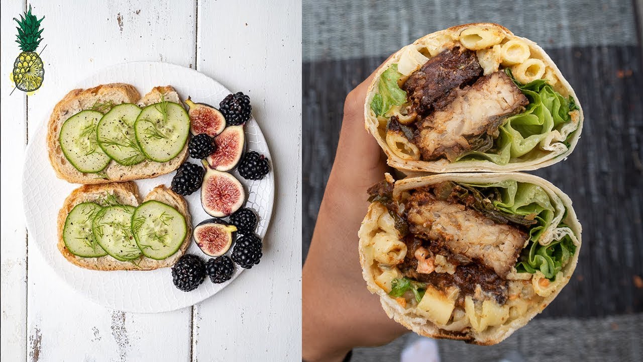What We Ate & Did Today + Vegan Caesar Salad