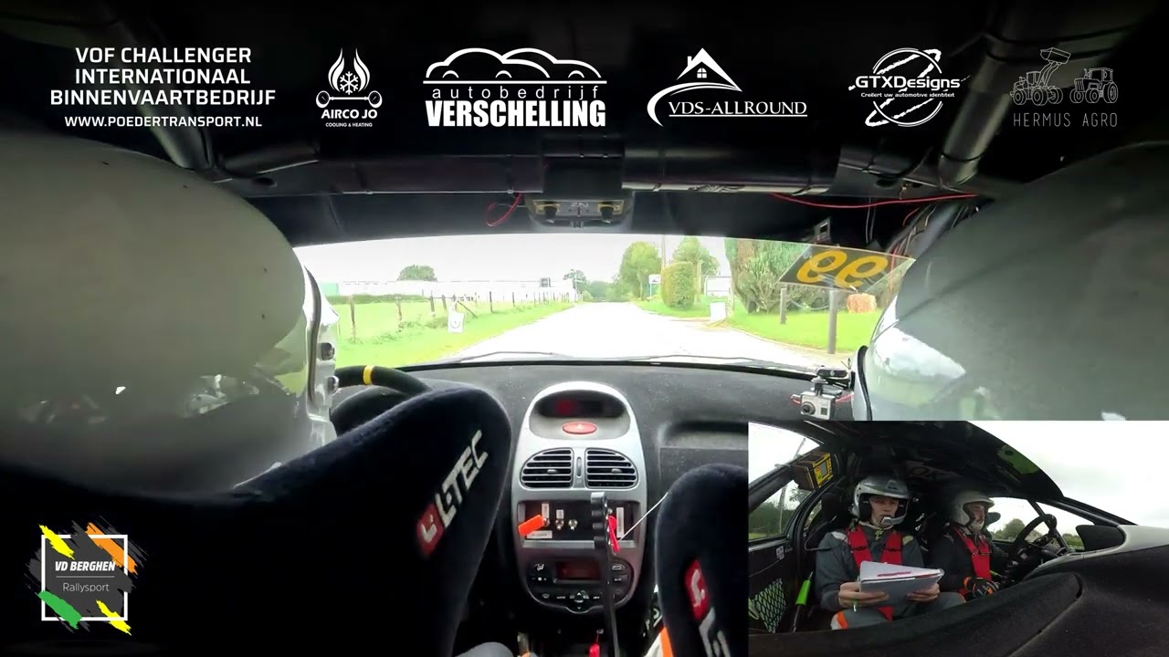 East Belgian Rally 2023 - KP 2 Bütgenbach 1 Onboard