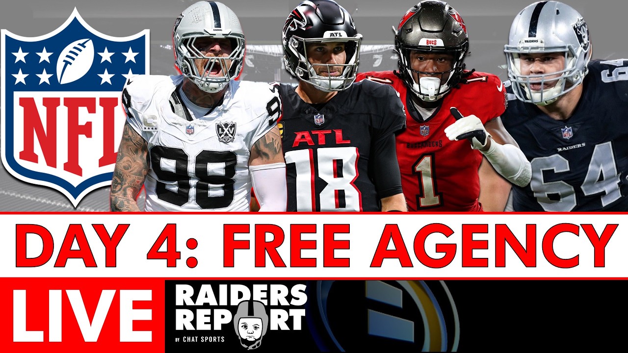 Raiders Free Agency LIVE: Maxx Crosby News + 2026 NFL Free Agency Tracker & NFL Rumors | Day 4