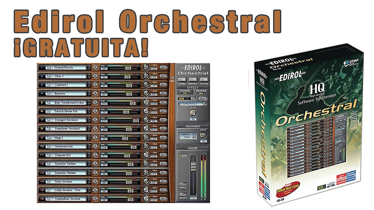 ⚡Edirol Orchestral⚡&iexcl;GRATUITTA!