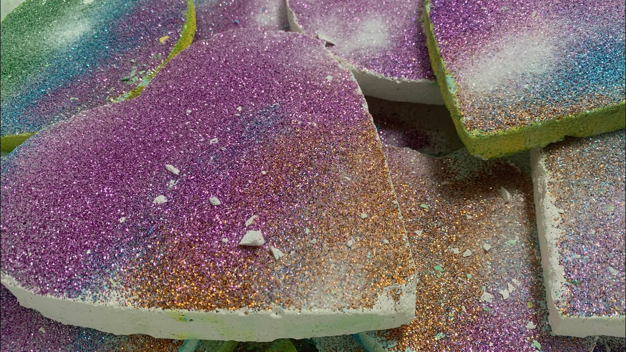Apowdery Slabs Reformed ~ ASMR ~ Oddly Satisfying ~ Anxiety and Stress Relief