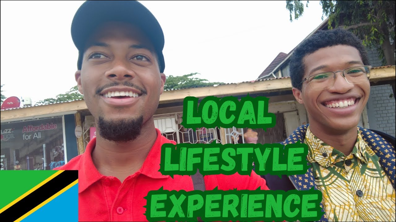 @Mark Meets Africa Shows Auston Holleman How Locals Live In Dar Es Salaam , Tanzania , Africa