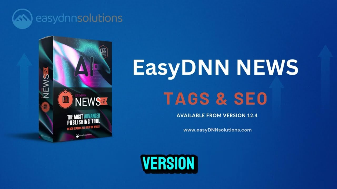 EasyDNN News 12.4 - Tags and SEO