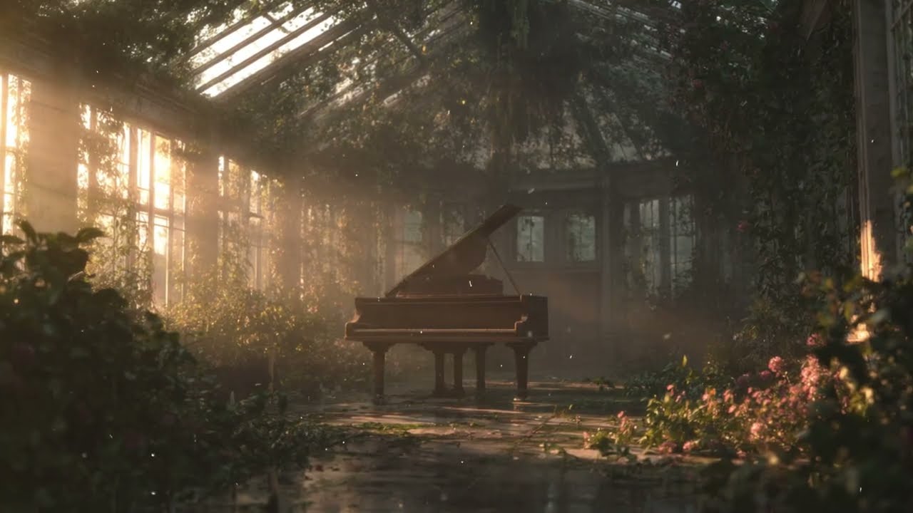 Dusty Sunlight Piano | for Study and Productive Work