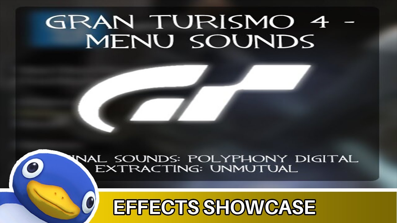 Gran Turismo 4 Menu Sounds (GMOD Effect Showcase)