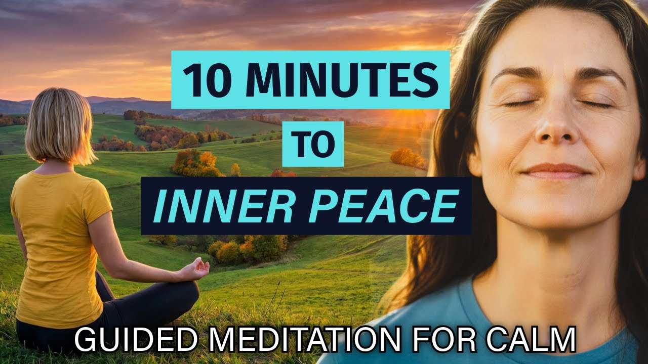 10 MINUTES to Inner Peace | Short Guided Meditation for Calm - Joe Dispenza Inspired