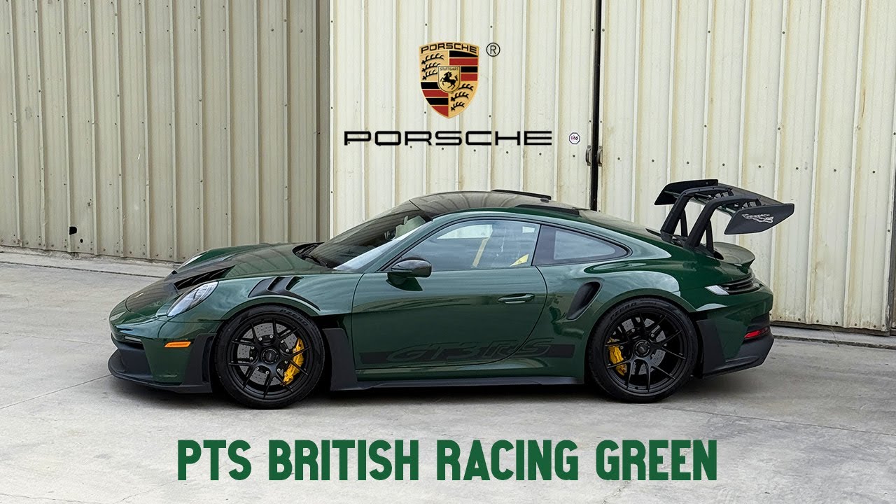 Мы купили краску для Porsche GT3 RS