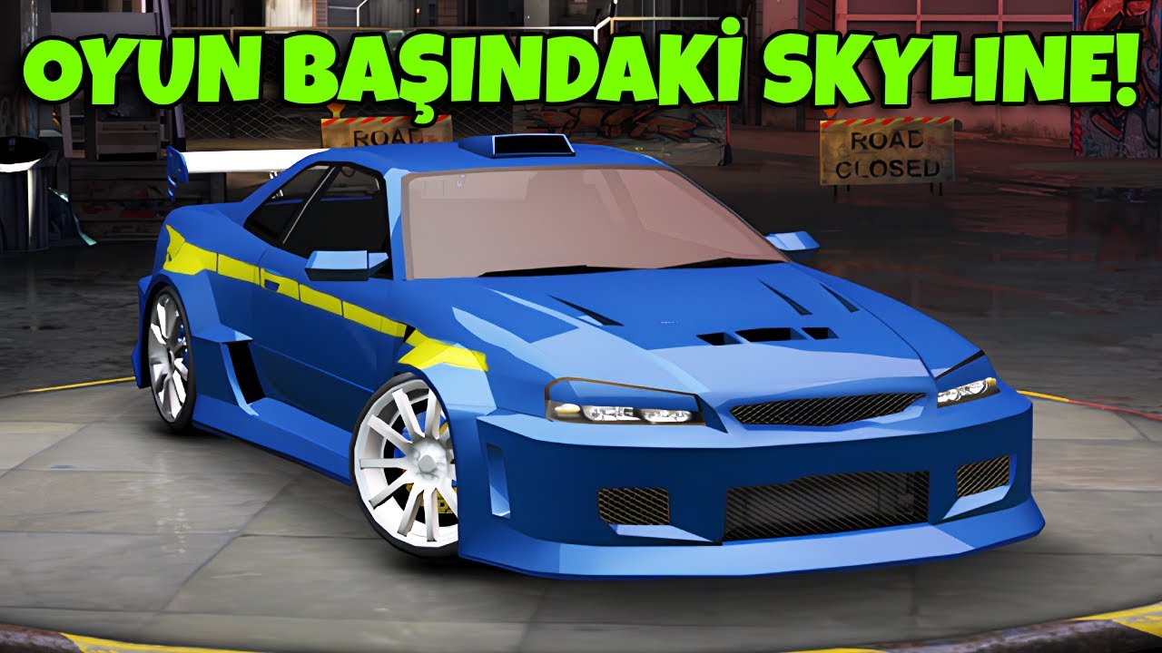 OYUNUN BAŞINDAKİ KAZA YAPTIĞIMIZ SKYLINE MODİFİYESİ - NFS Underground 2