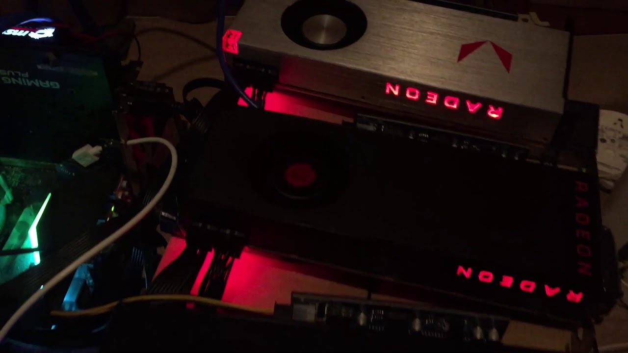 6 AMD Radeon Vega 64 mining Monero XMR (Close Look)