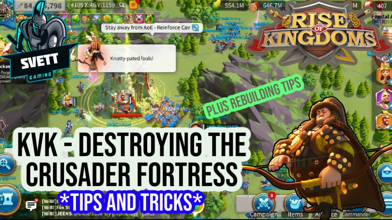 Rise of Kingdoms || KVK DESTROYING THE CRUSADER FORTRESS || TIPS AND TRICKS || + REBUILDING TIPS