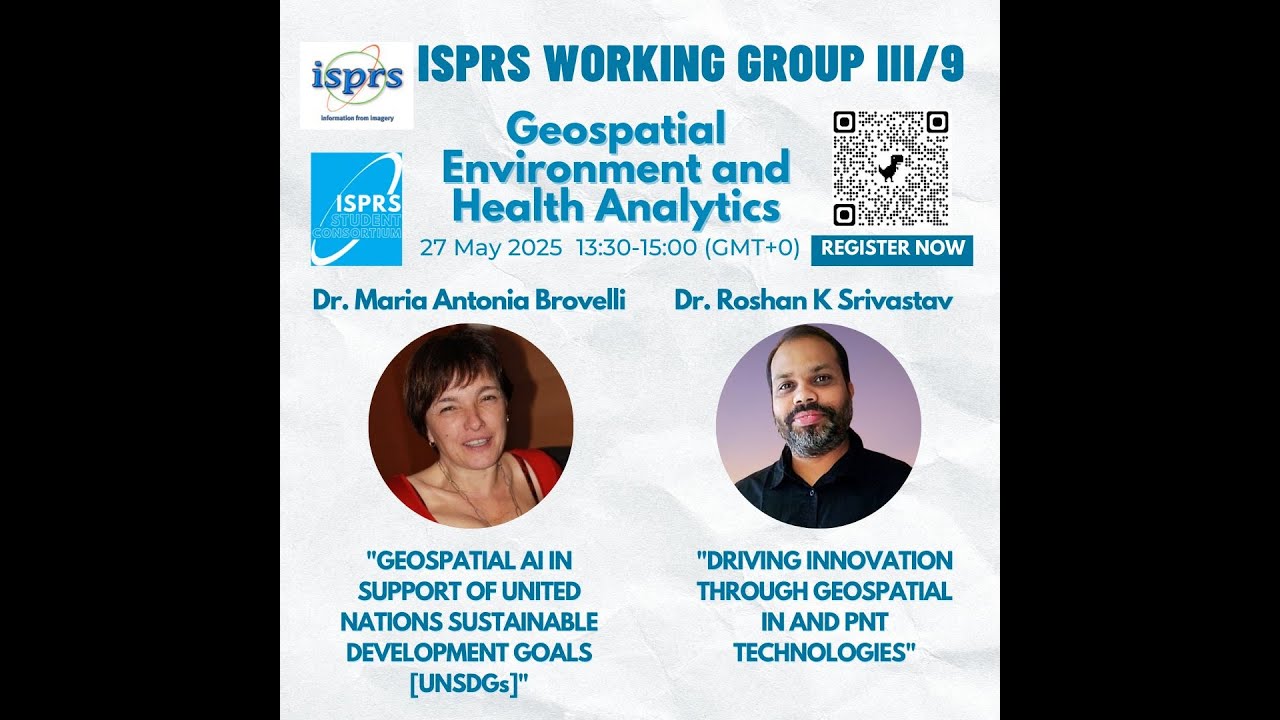 ISPRS WG III/9 Webinar Series 2025: May
