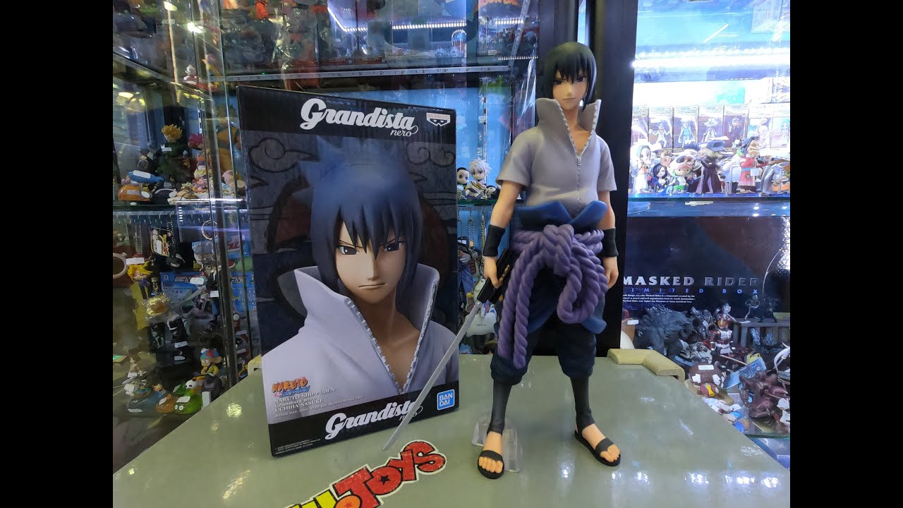 [Unboxing]&[Review] NARUTO SHIPPUDEN Grandista nero UCHIHA SASUKE #301