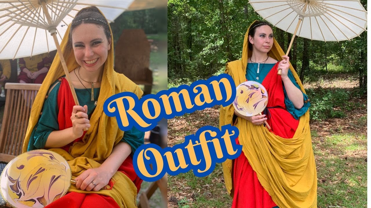 When in Rome Dress as the Romans Do: Making a Tunica, Stola, and Palla
