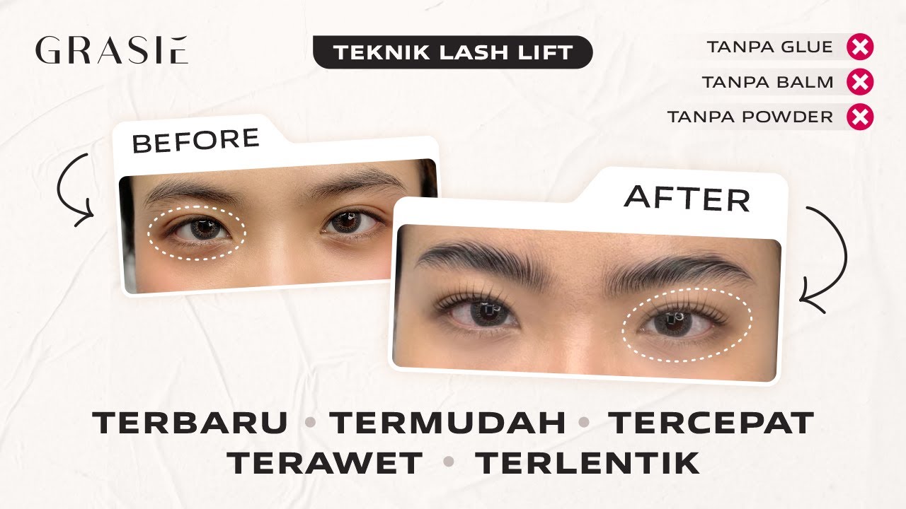 Tutorial Lash Lift ala KOREA! K-IDOL EYE MAKEUP! L CURL seperti Jepit Bulu Mata! auto cuan SIULY