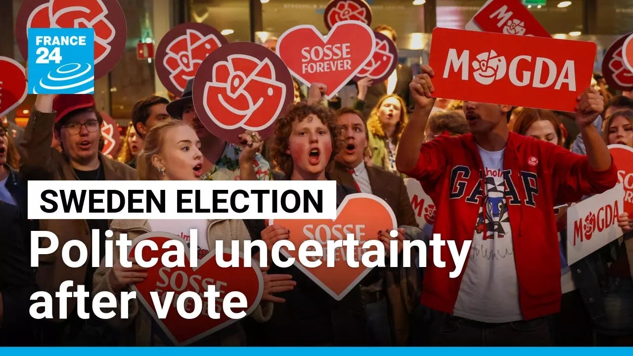 A 'complicated autumn' awaits Sweden after knife-edge vote &bull; FRANCE 24 English