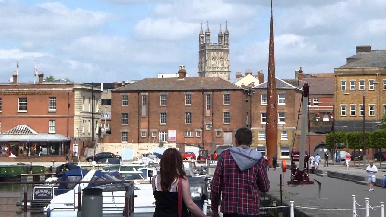 Gloucester Docks and Cathedral