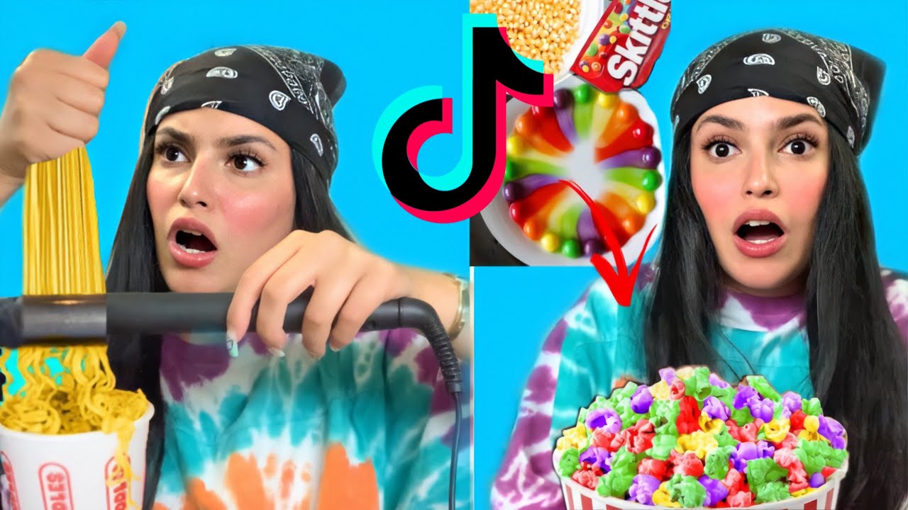 جربت اغرب واشهر حيل و وصفات التيك توك ! حرقت المطبخ😱😭