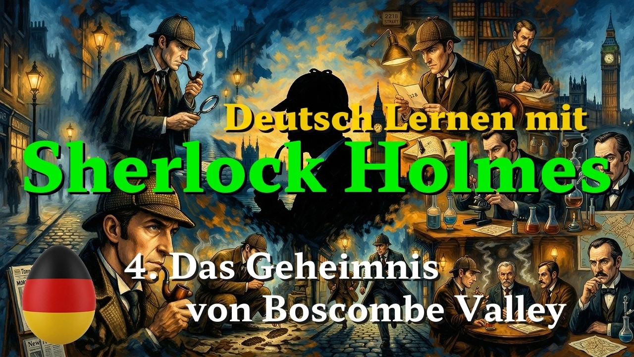 Deutsch Lernen mit Sherlock Holmes | C1 | 4. Das Geheimnis von Boscombe Valley