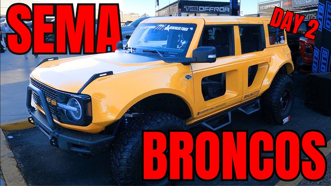 SEMA Bronco: Day Two. We Saw My Future Doors.