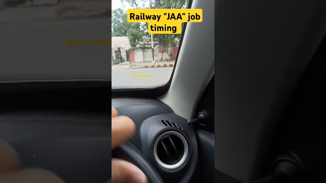 junior account assistant job profile | job time of JAA in railway | DRM office  railway #railway