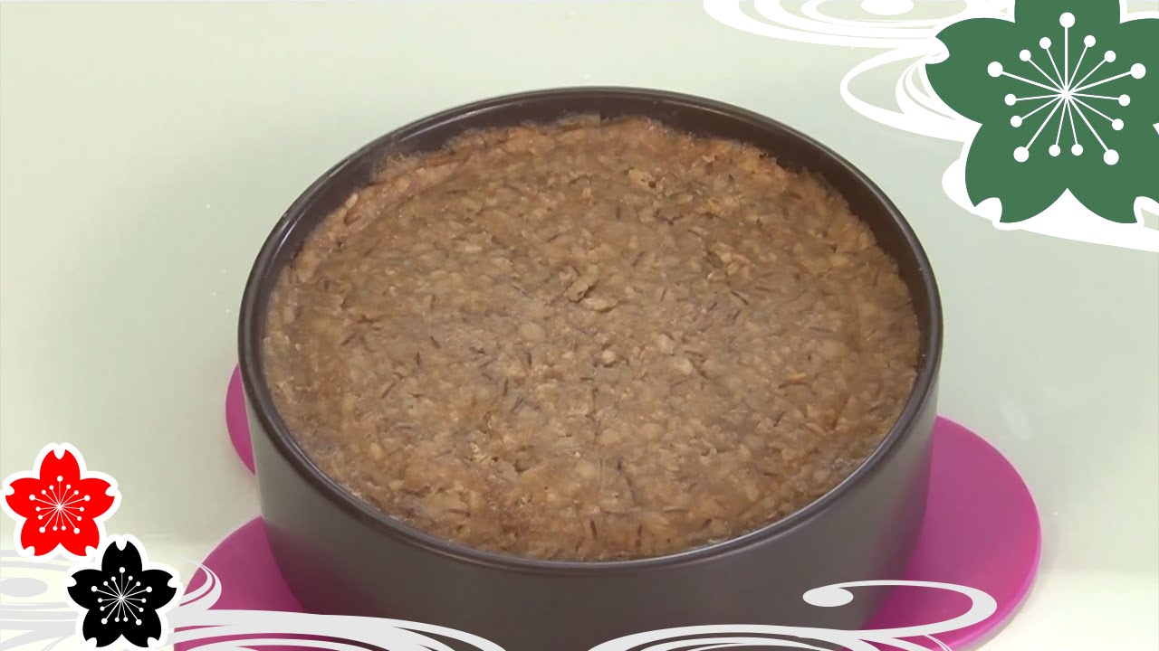用豆腐渣和豆浆简单制作大酱的方法✿日本料理菜谱大全TV