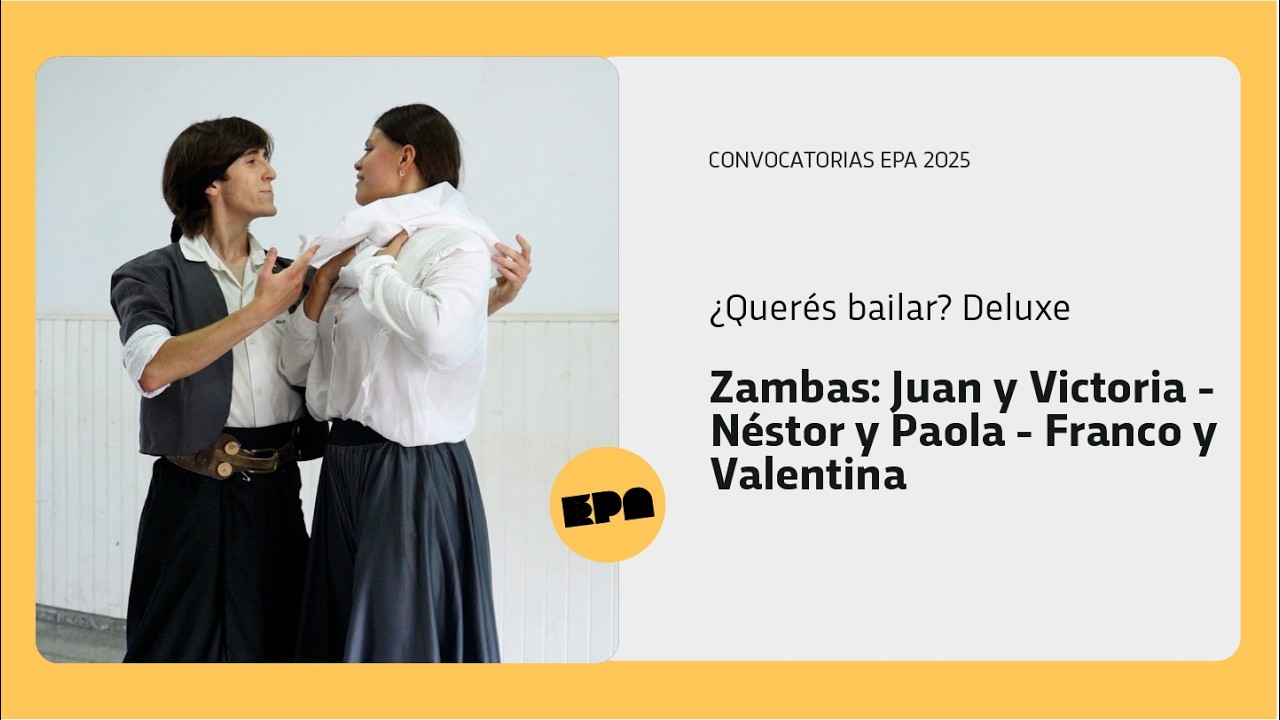 ¿QUERÉS BAILAR? DELUXE | Programa 19 | Zambas: Juan y Victoria - Néstor y Paola - Franco y Valentina