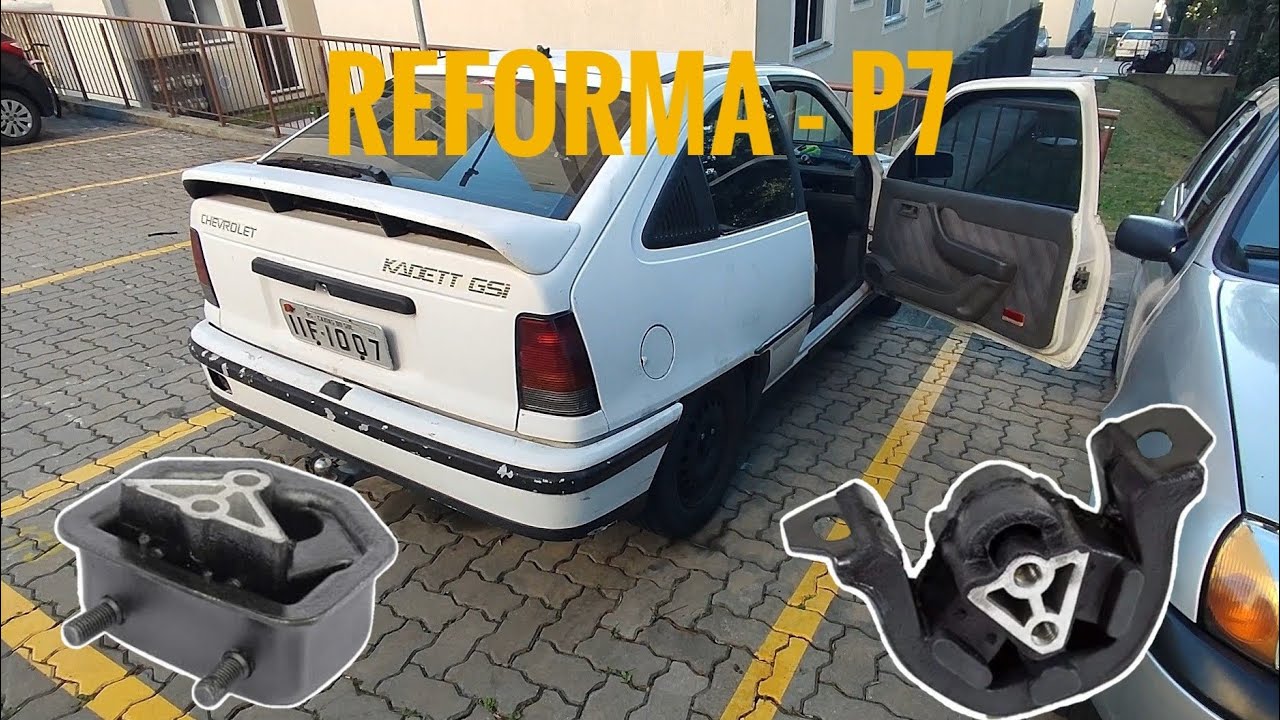 KADETT GSI - TROCANDO OS COXINS DO MOTOR - P7