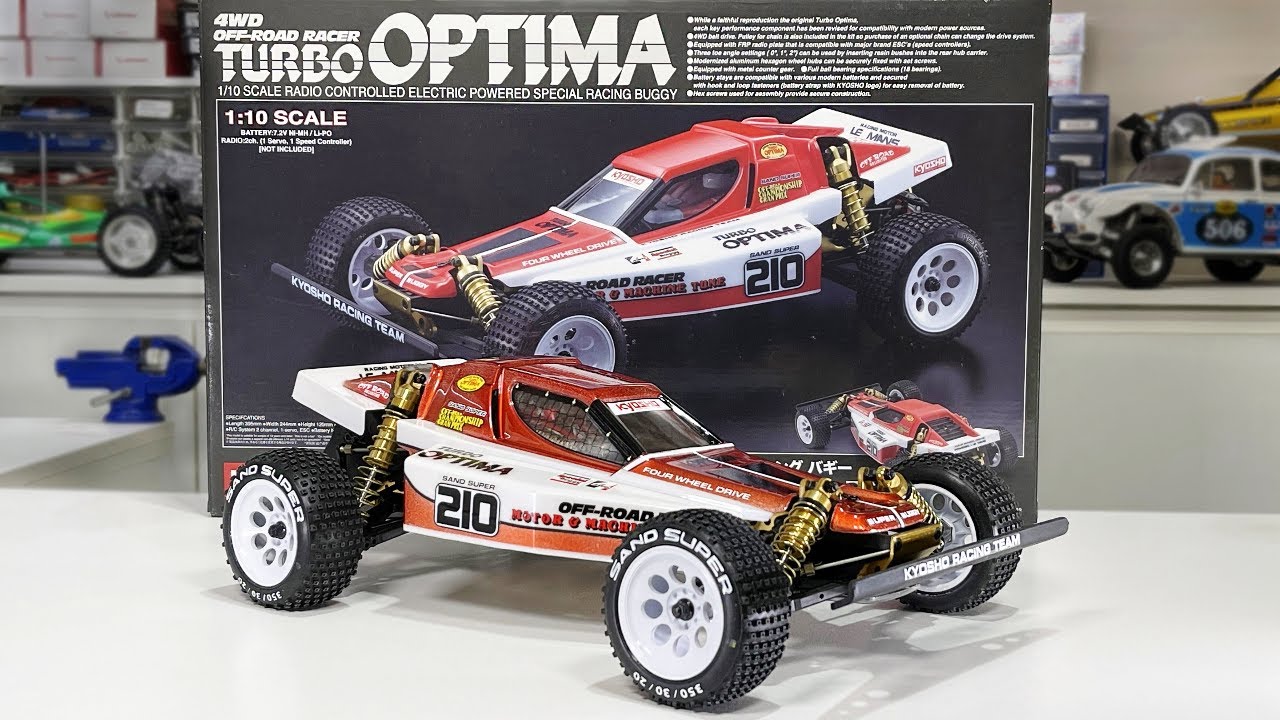 Завершение работы над Kyosho Turbo Optima — покраска кузова