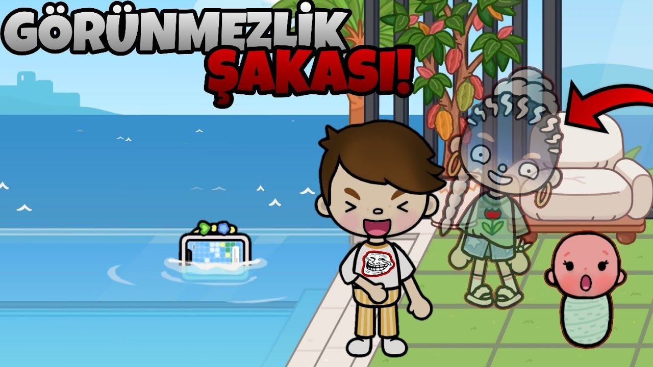 ELENA'YA GÖRÜNMEZLİK ŞAKASI!🤫 / ~TELEFONU SUDA!!😆 || Toca Life: ELENA