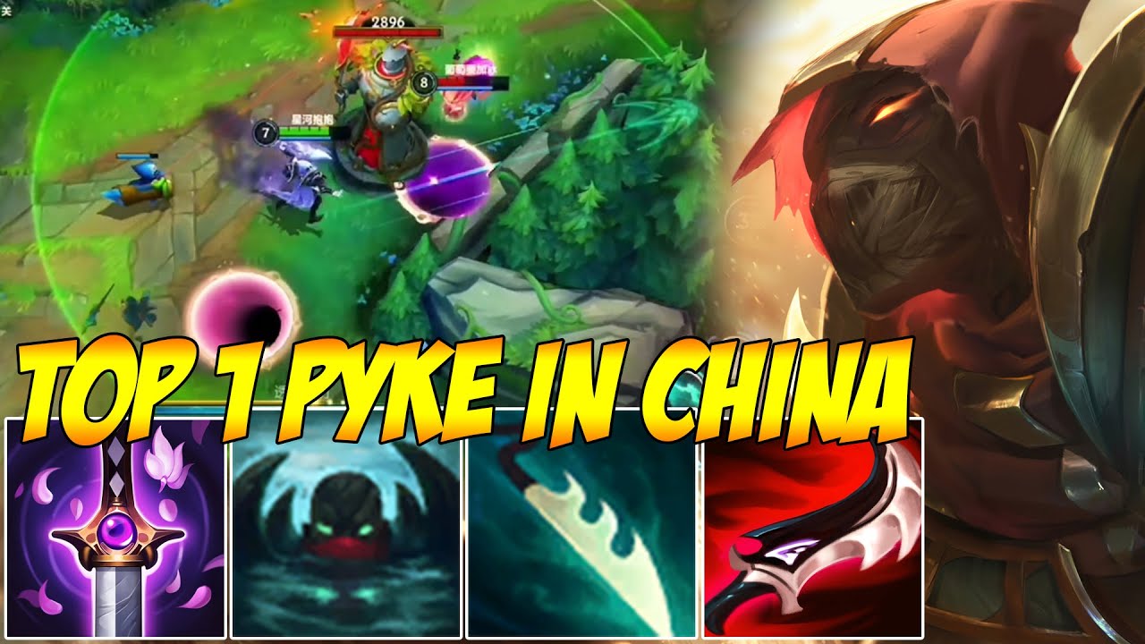 TOP 1 PYKE IN CHINA WILD RIFT - PYKE SUP IS SO ANNOYING