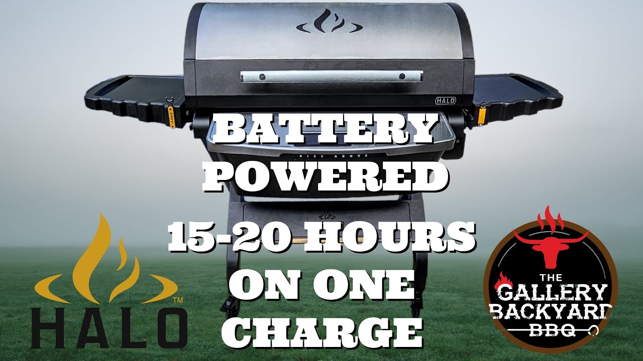 The Worlds First Full-size Battery-operated Pellet Grill Halo Prime1500 Unboxing Assembly First look