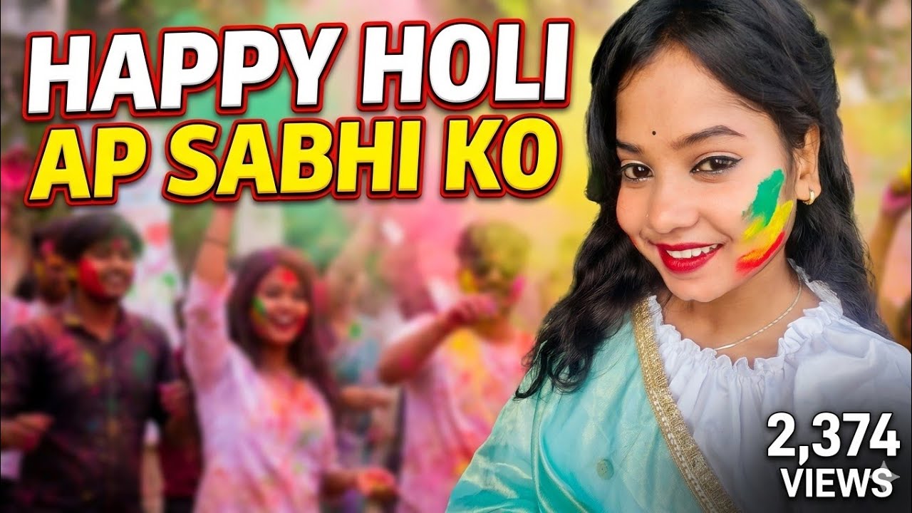 Happy to all 💝🥰@OfficialRashmigautamdalylife #spacialmoment #spacialday #happyholi💝