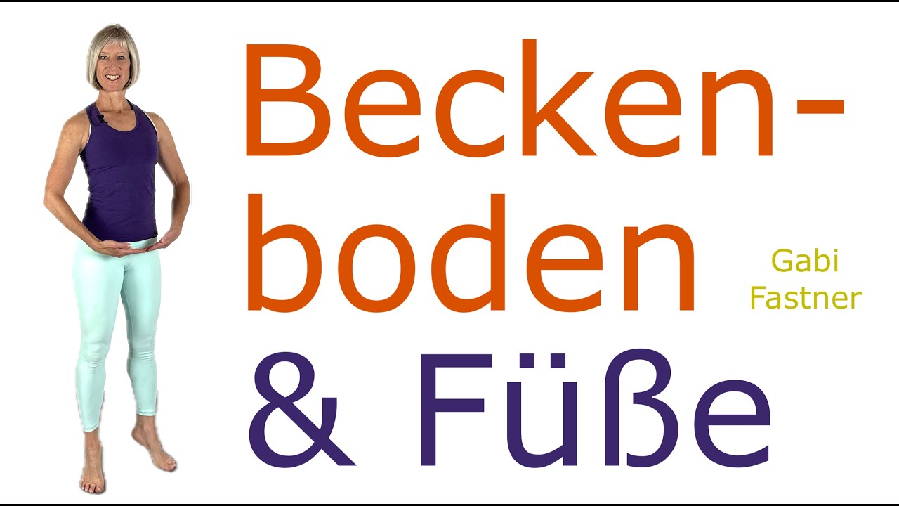 🦵16 min. Beckenboden, Oberschenkel - Innenseite & F&uuml;&szlig;e | faszialer Zusammenhang, im Stehen