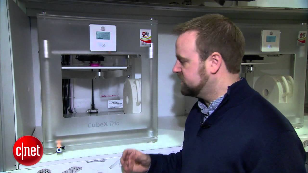 CubeX 3D printer prints big objects