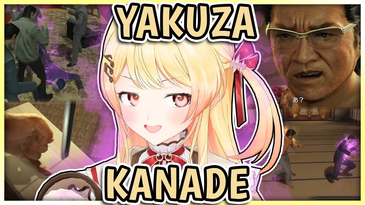 Kanade Unleashes Her Inner Yakuza (Yakuza 0)【Otonose Kanade Clips】