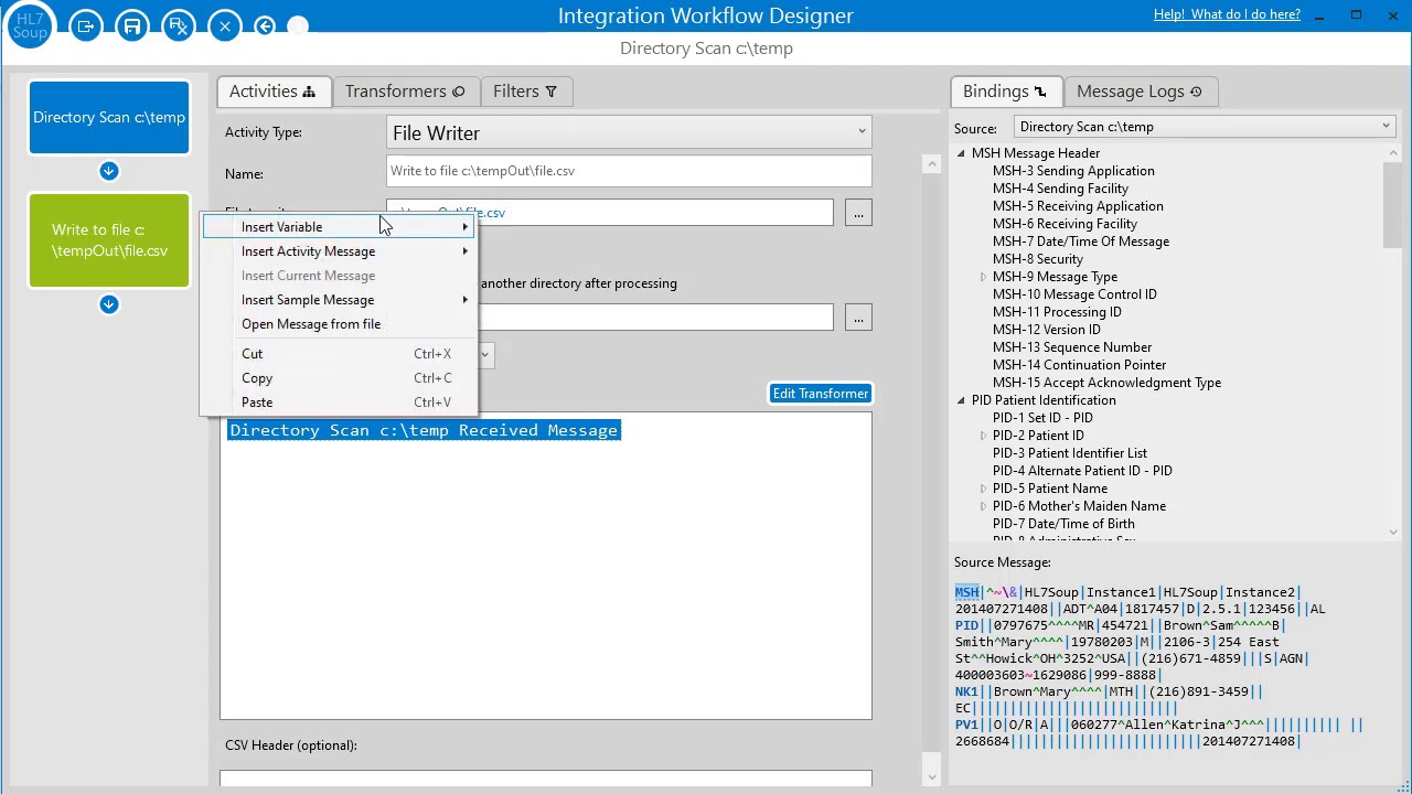 Processing Files with Integration Host best practices