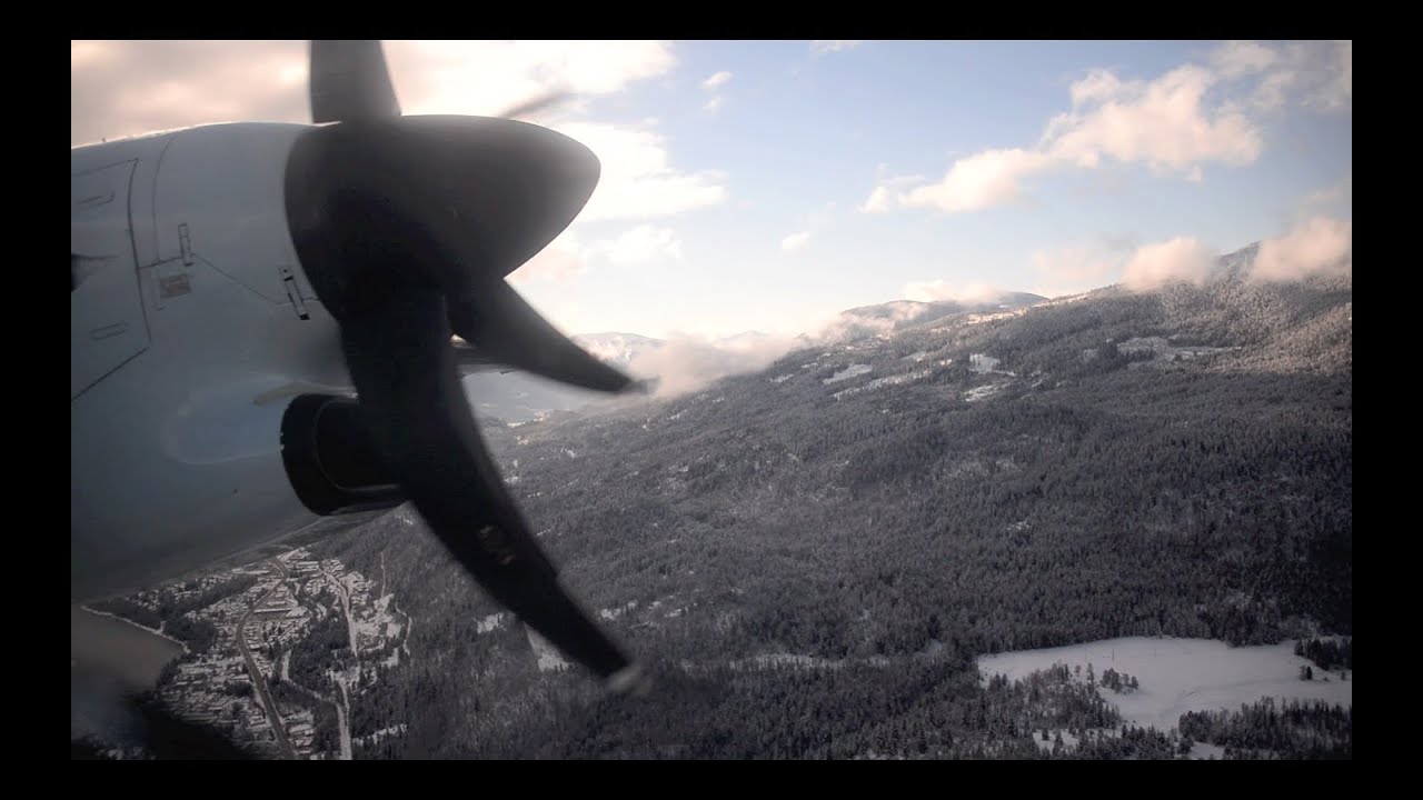 De Havilland DHC-8-300 Dash 8 Onboard Takeoff [Nice Turboprop Sound and View]