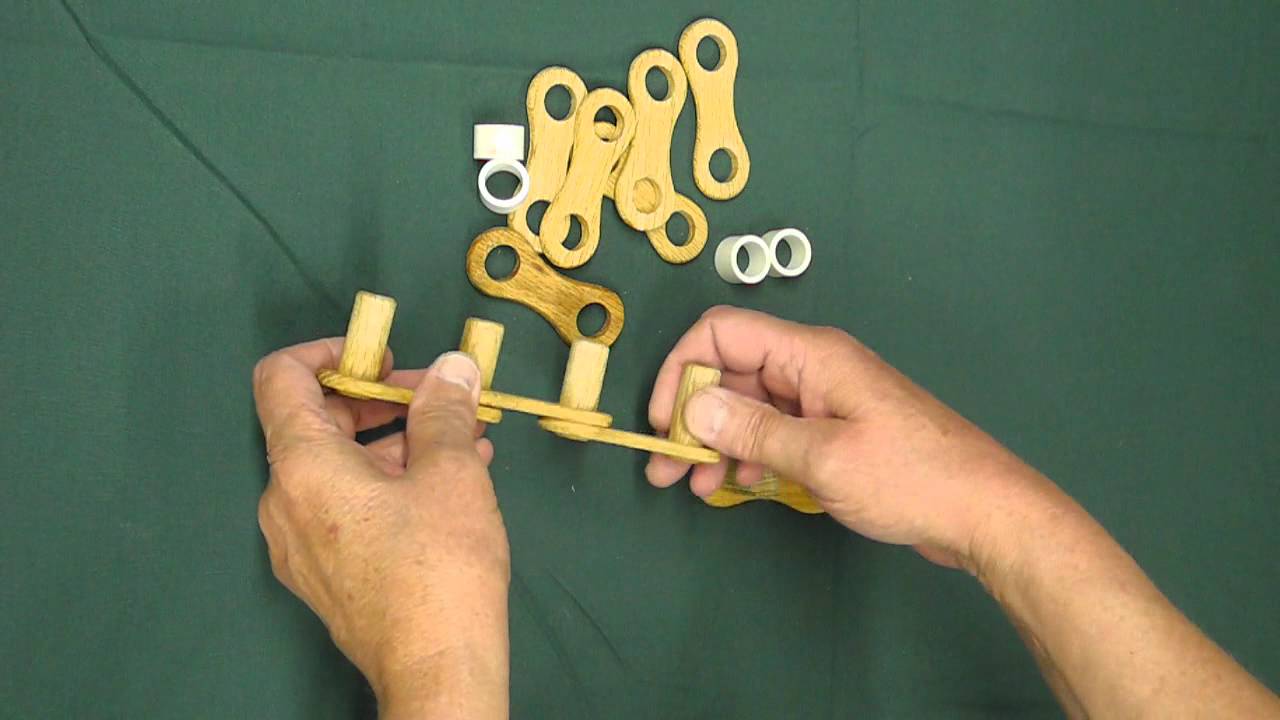 Wood Roller Chain - Chain Link Assembly