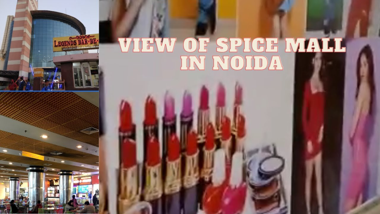 View of spice mall in Noida#india #vlog