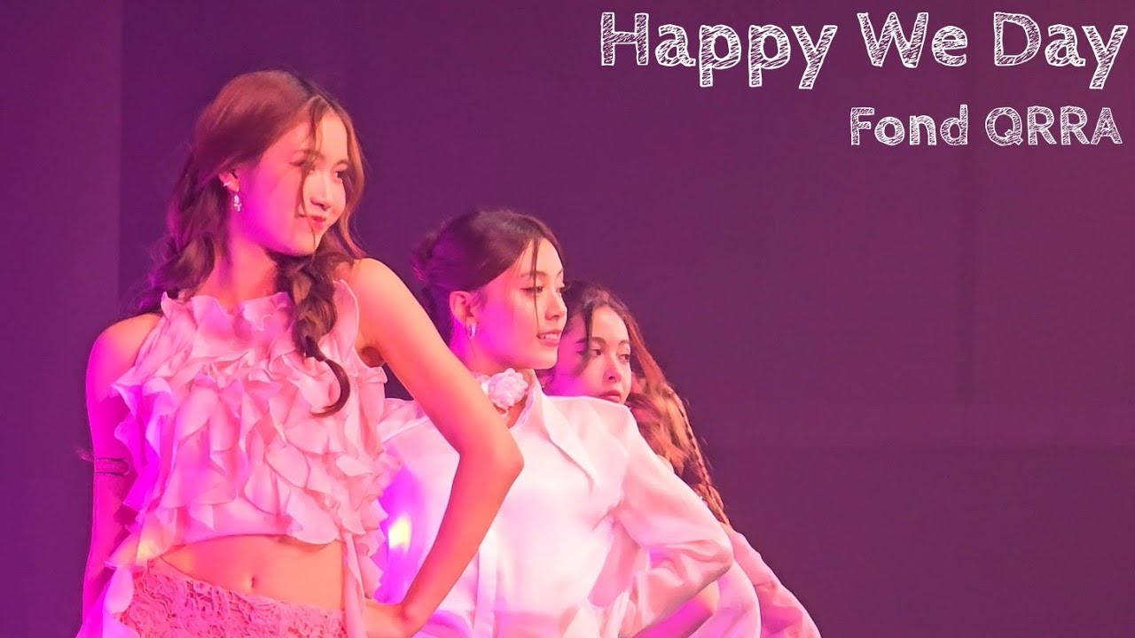 20240701 [Fancam] Fond QRRA - Happy we day at IAMxTAT PRESSCON
