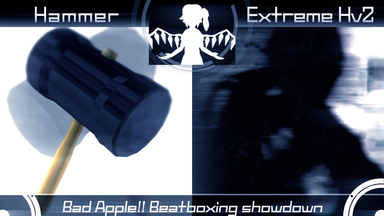ハンマー vs Extreme Hv2 ボイパ対決 Bad Apple!!Old Formula Type