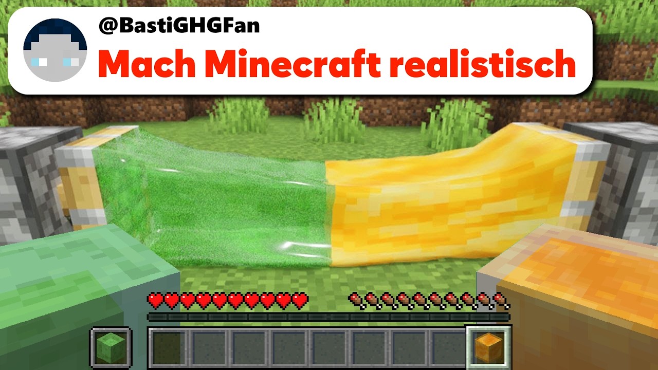 ICH CODE MINECRAFT 100% REALISTISCH