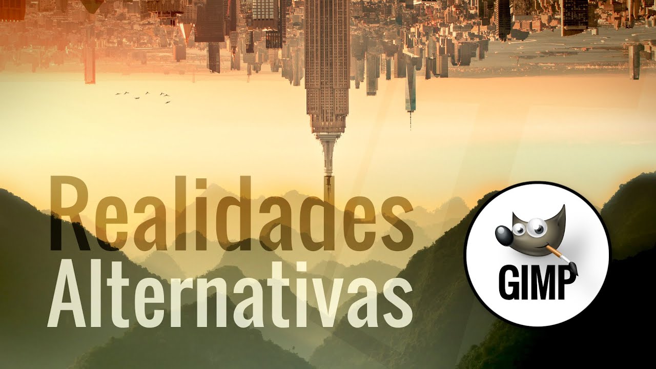 Inverter (espelhar) imagens e camadas no GIMP 🙃, com 10 exemplos práticos