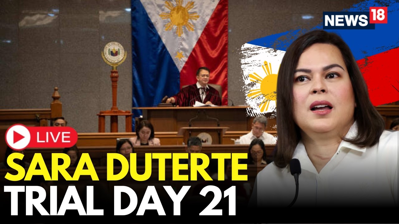 Sara Duterte Impeachment Trial LIVE COVERAGE | Day 21 At The Philippine Senate Live | N18G