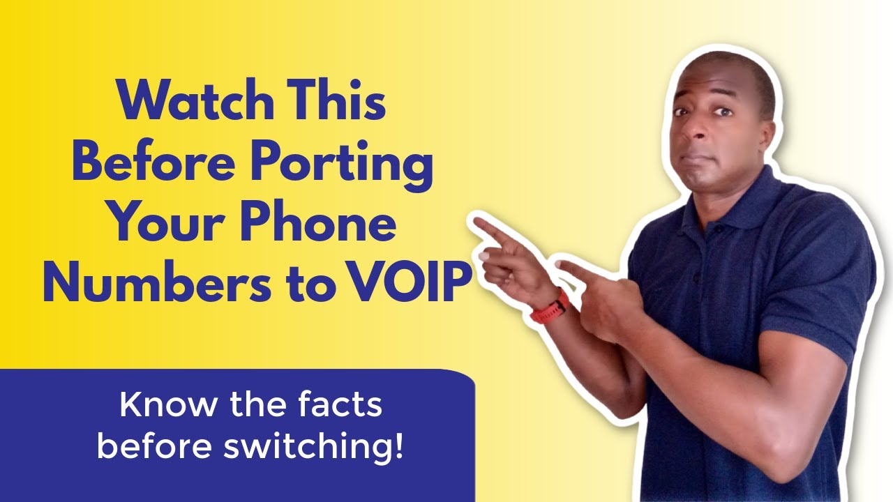 ПОСМОТРИТЕ ЭТО, прежде чем переносить телефонные номера на VOIP!