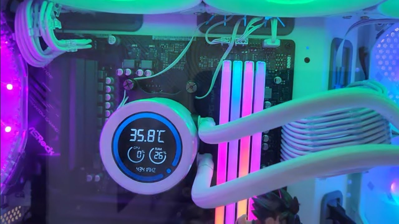 Review Water Cooler Aigo DarkFlash DN360D Nebula Series